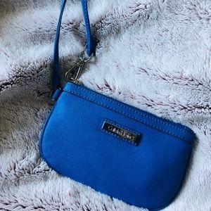 Calvin Klein Saffiano Leather Wristlet